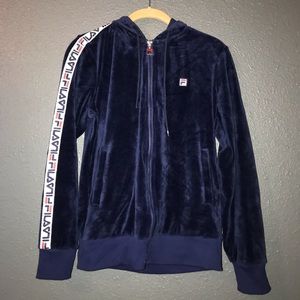 Woman’s Fila Velvet Jacket